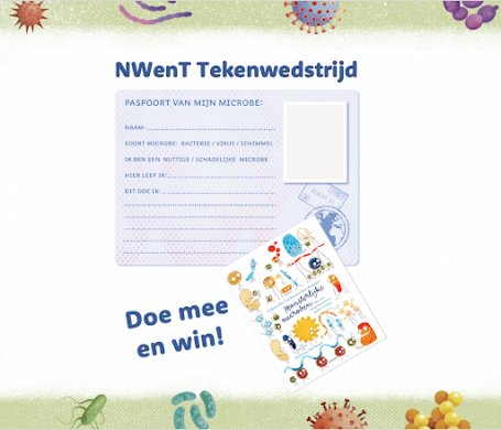 Microben tekenwedstrijd