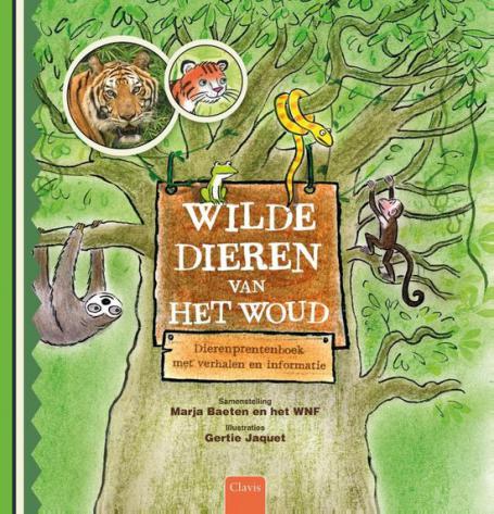 Wilde dieren van het woud