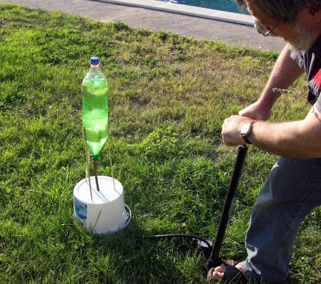 Bouw een waterraket