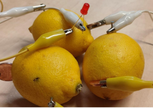 Een lampje maken met behulp van citroenen!