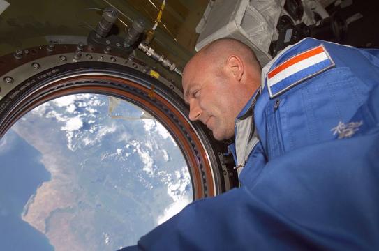 Astronaut Andre Kuipers is de ochtendspreker.